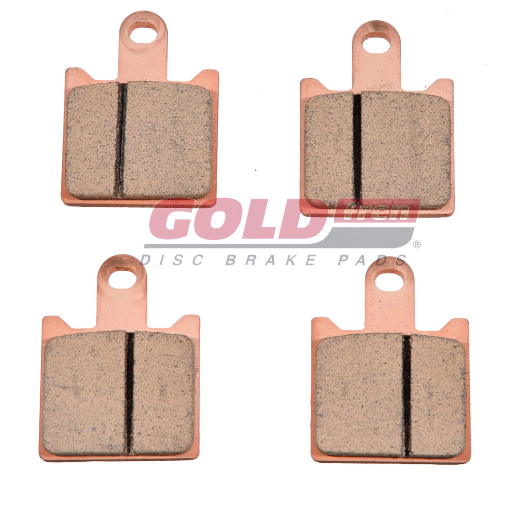 Pastilha De Freio Dianteira Goldfren Modelo GP6 Para Kawasaki ZX6R 600 Z750 Z1000 GTR1400 ZZR1400 249 GP6