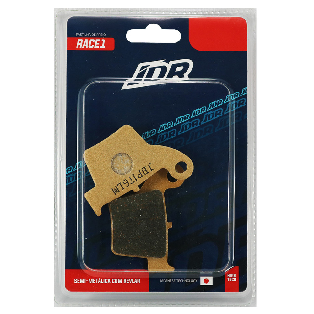 Pastilha De Freio Traseira JDR Modelo Race 1 Para Honda CRF 250F 300F CRF 250 450 RX CR 125 250