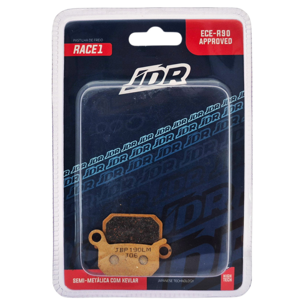 Pastilha De Freio Dianteira/Traseira JDR Modelo Race 1 Para KTM SX 50 Husqvarna TC 50 Gas Gas MC 50