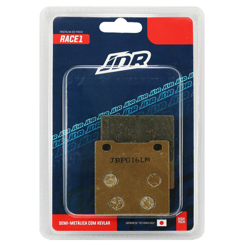 Pastilha De Freio Traseira JDR Modelo Race 1 Para Suzuki GS 500 GSF 600 Bandit GSX 1300 Hayabusa Kawasaki ZRX 1100 ZX 1200