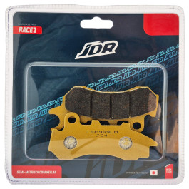 Pastilha De Freio Dianteira JDR Modelo Race 1 Para Honda CG 160 Fan 160 CG Titan 160