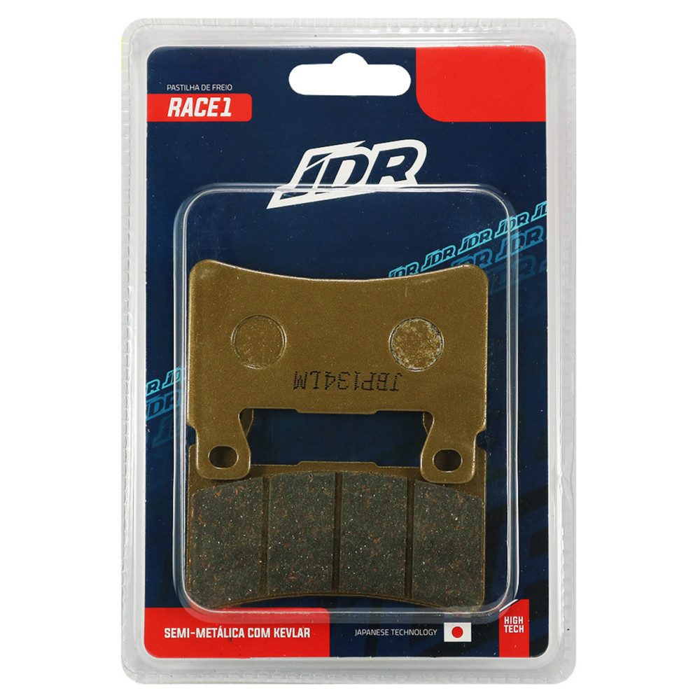 Pastilha De Freio Dianteira JDR Modelo Race 1 Para Honda CBR 900 600 1000 Harley Davidson XR 1200 Softail Deluxe Fatboy