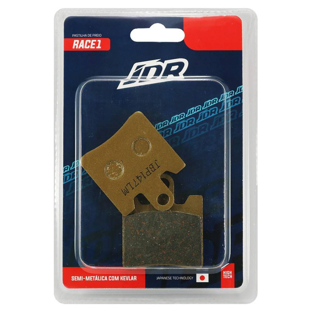 Pastilha De Freio Dianteira JDR Modelo Race 1 Para Suzuki NA 250 Burgman NA 400