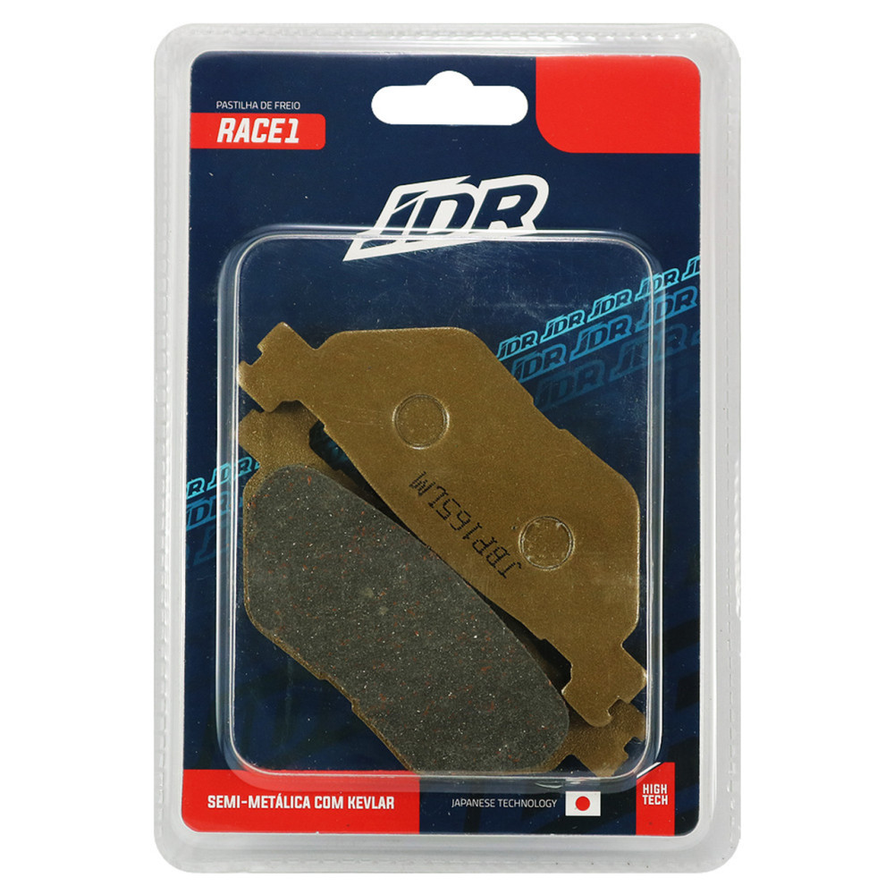 Pastilha De Freio Traseira JDR Modelo Race 1 Para Yamaha XT 1200Z Super Ténéré XVS 1300 XV 1900 Midinight XV 1700 V-Max