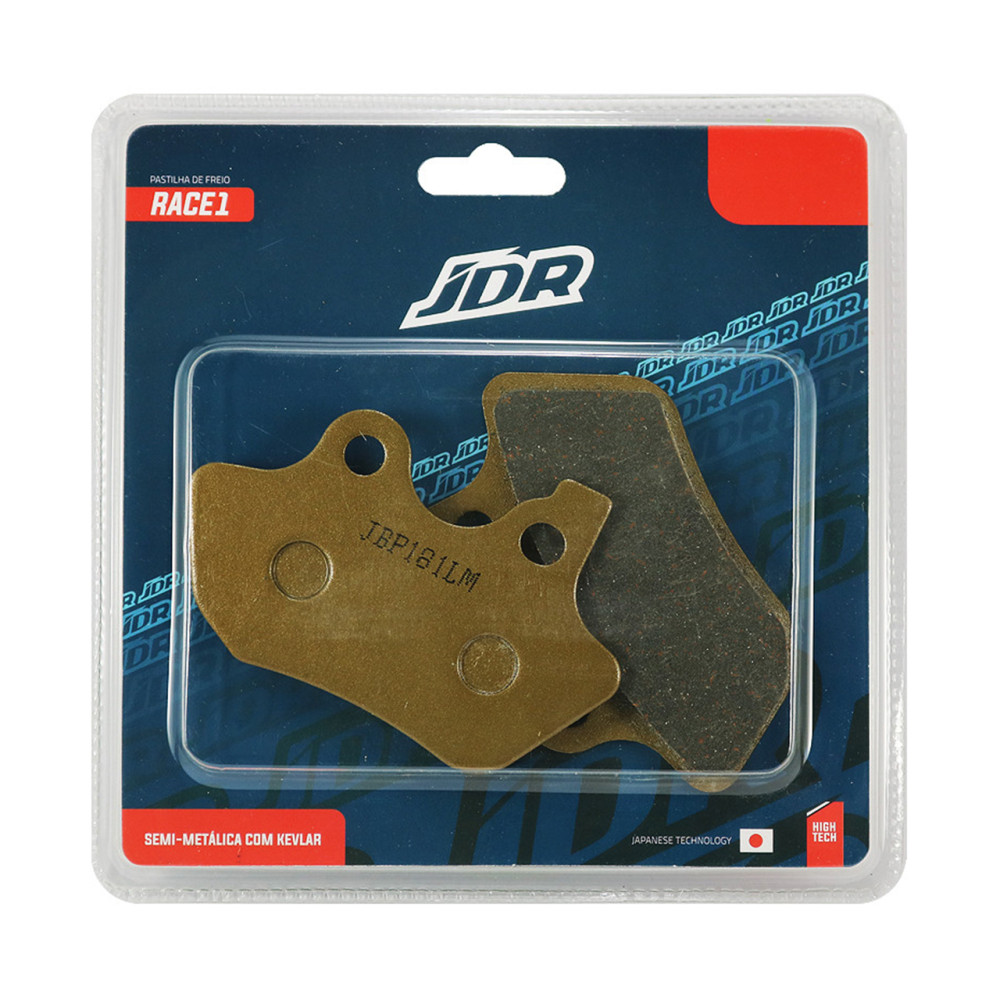 Pastilha De Freio Dianteira/Traseira JDR Modelo Race 1 Para Harley Davidson 883 1200 Sportester 1450 Road King Heritage