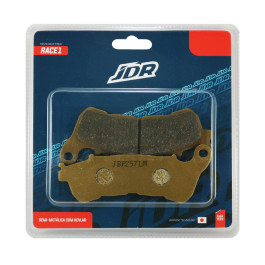 Pastilha De Freio Dianteira/Traseira JDR Modelo Race 1 Para Honda CB 600 Hornet NC 700 XL 700 Transalp CB 1000 R