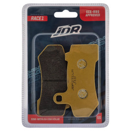 Pastilha De Freio Dianteira/Traseira JDR Modelo Race 1 Para Harley Davidson Electra Glide Ultra Road Glide Road King