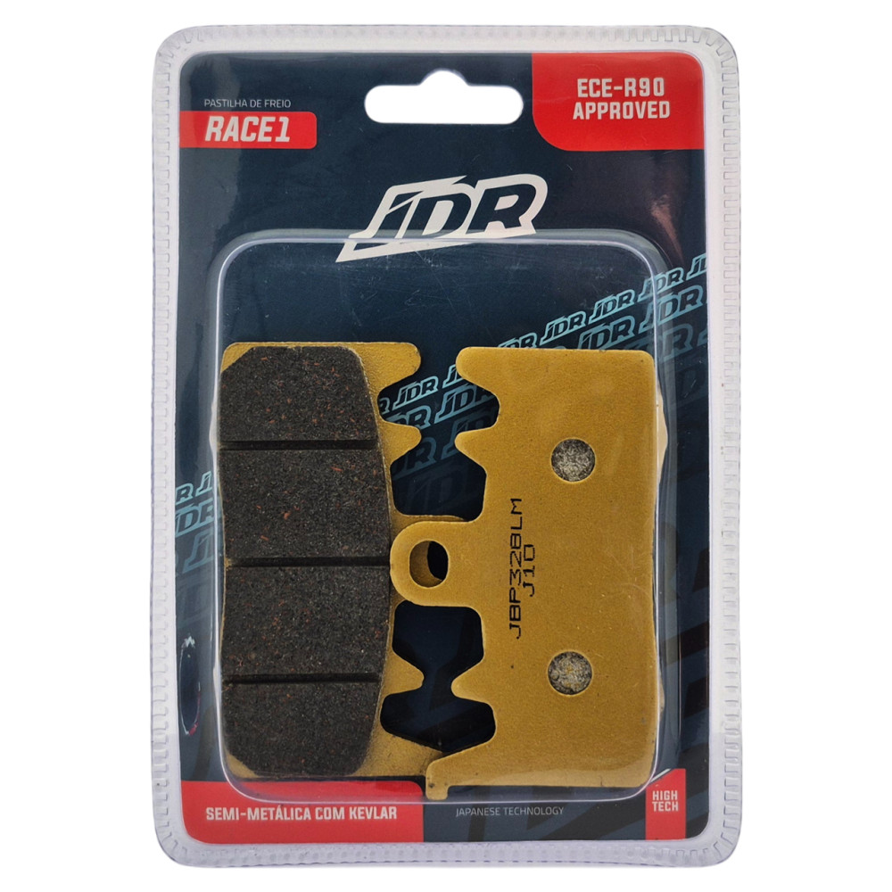 Pastilha De Freio Dianteira JDR Modelo Race 1 Para BMW F 800R F 900R R 1200 GS Triumph Tiger 1200 Explorer Ducati Monster Multistrada