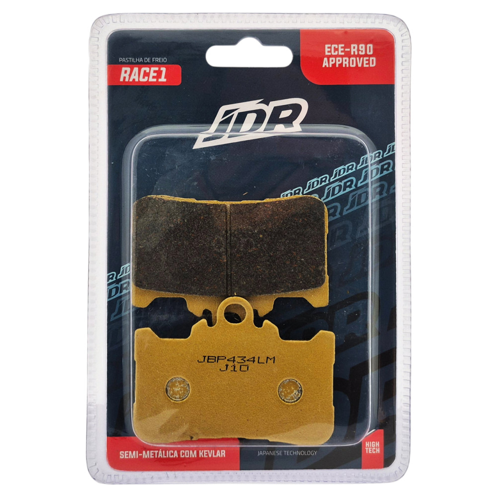 Pastilha De Freio Dianteira JDR Modelo Race 1 Para Honda CB 500F CB 500X CBR 500R CB 750 Hornet