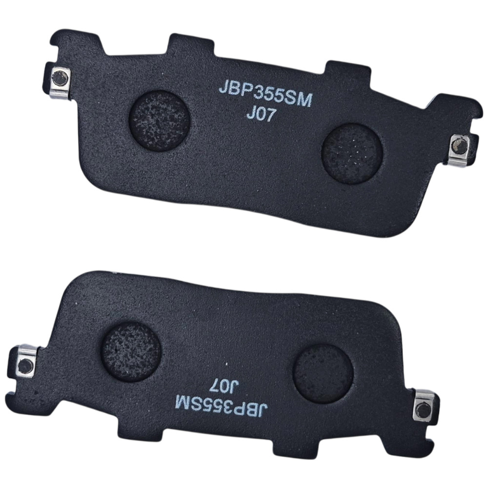 Pastilha De Freio Dianteira/Traseira JDR Modelo Road 1 Para Dafra Next 250 Cruisym 300