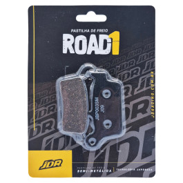 Pastilha De Freio Traseira JDR Modelo Road 1 Para Honda XRE 300 Sem ABS NX 4 Falcon 400