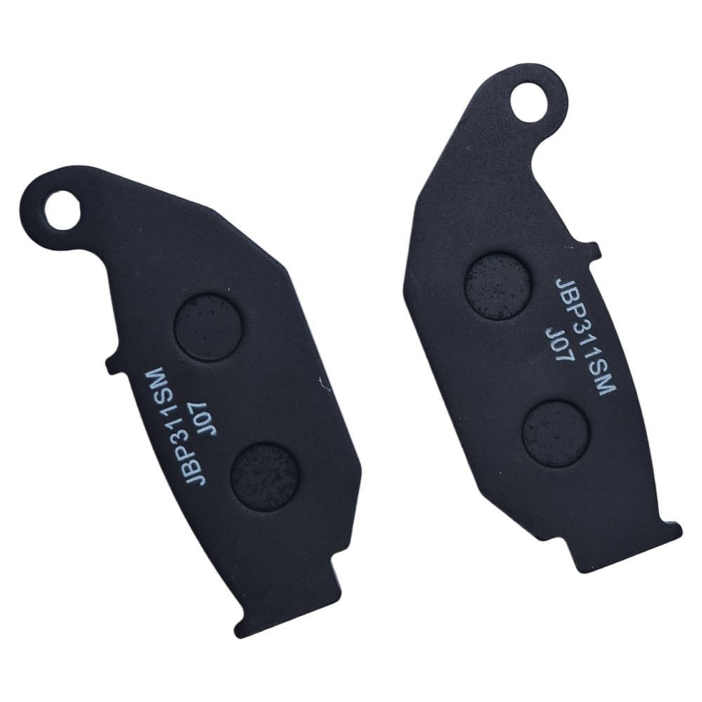 Pastilha De Freio Traseira JDR Modelo Road 1 Para Honda NXR 160 Bros CB 250F Twister XRE 190 Com ABS XRE 300 Com ABS CB300F Twister CB R 300 Tornado 300 XRE 300 Sahara Haojue DR 160 CBS