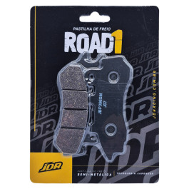 Pastilha De Freio Dianteira JDR Modelo Road 1 Para Honda NXR 160 Bros