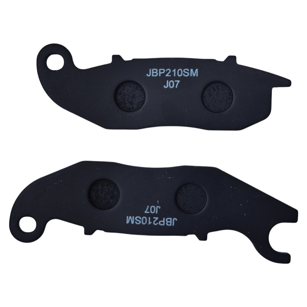 Pastilha De Freio Dianteira JDR Modelo Road 1 Para Honda CG Fan 125 CG Cargo 150 CG Titan 150 Mix Ex Esd CG Fan 150 CG Fan 160 ESDi Yamaha Fazer 250 YS