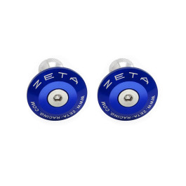 Tampas das Pontas do Guidão em Alumínio Zeta - 35mm