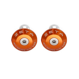 Tampas das Pontas do Guidão em Alumínio Zeta - 35mm