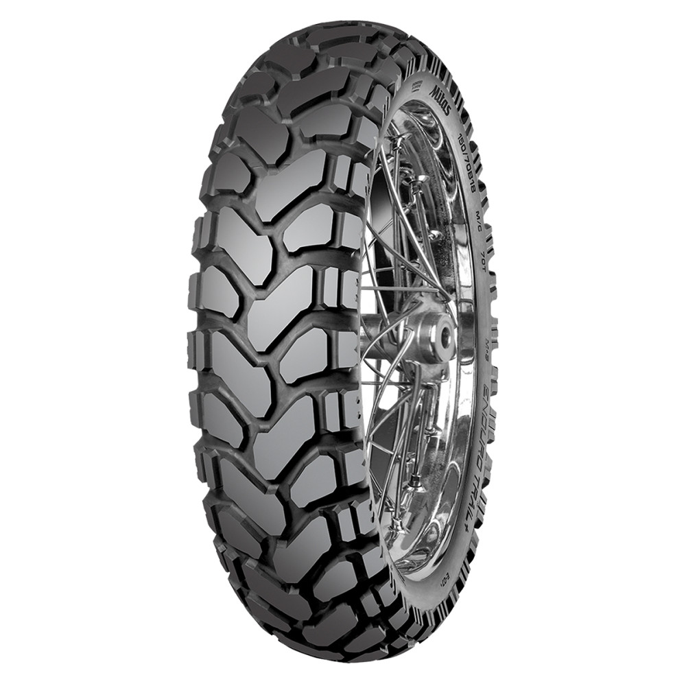 Pneu Traseiro Mitas 120/80 B18 Enduro Trail + (E-07 +) 62H TL/TT