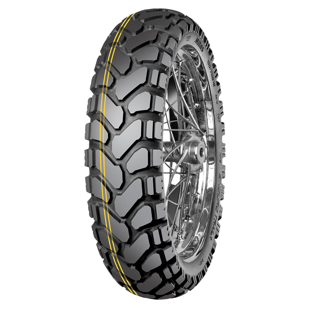 Pneu Traseiro Mitas 150/70 B17 Enduro Trail+ Dakar (E-07+ Dakar) 69H TL/TT