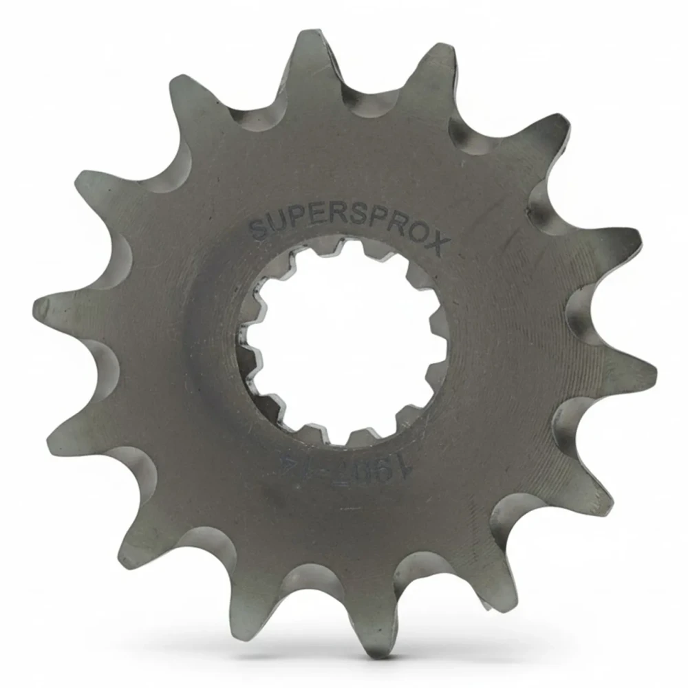 Pinhão Supersprox 14 Dentes Para KTM SX 85 (03/26) SX 105 (07/11) Husqvarna TC 85 (15/26) GasGas MC 85 (21/23)
