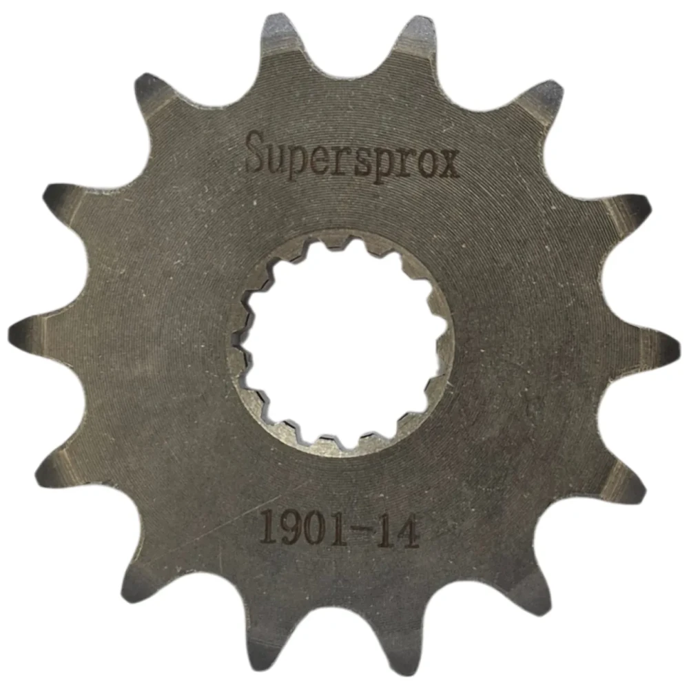 Pinhão Supersprox Standard 14 Dentes Para KTM (Todas até 26) Husqvarna (14/25) GasGas (21/25) BETA (Todas até 2024)