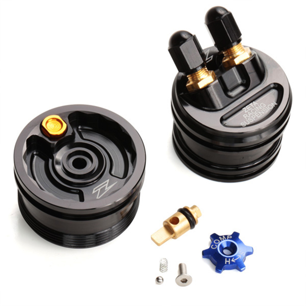 Tampa Superior da Suspensão Dianteira Zeta Modelo Showa SFF-AIR para Kawasaki KXF450 15/18 Suzuki RMZ450 15/17