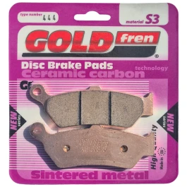 Pastilha De Freio Traseira Goldfren Modelo S3 Para BMW R 1300 GS  R 1300 GS Adventure 444 S3