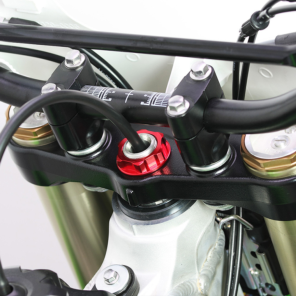 Porca do Eixo da Caixa de Direção Zeta para Honda CR125/250 01/07 CRF250R/250X 04/17 CRF450R 04/18 CRF450X 05/18 Husqvarna WR125 08/13 TC250 09/13 TE250 09/13