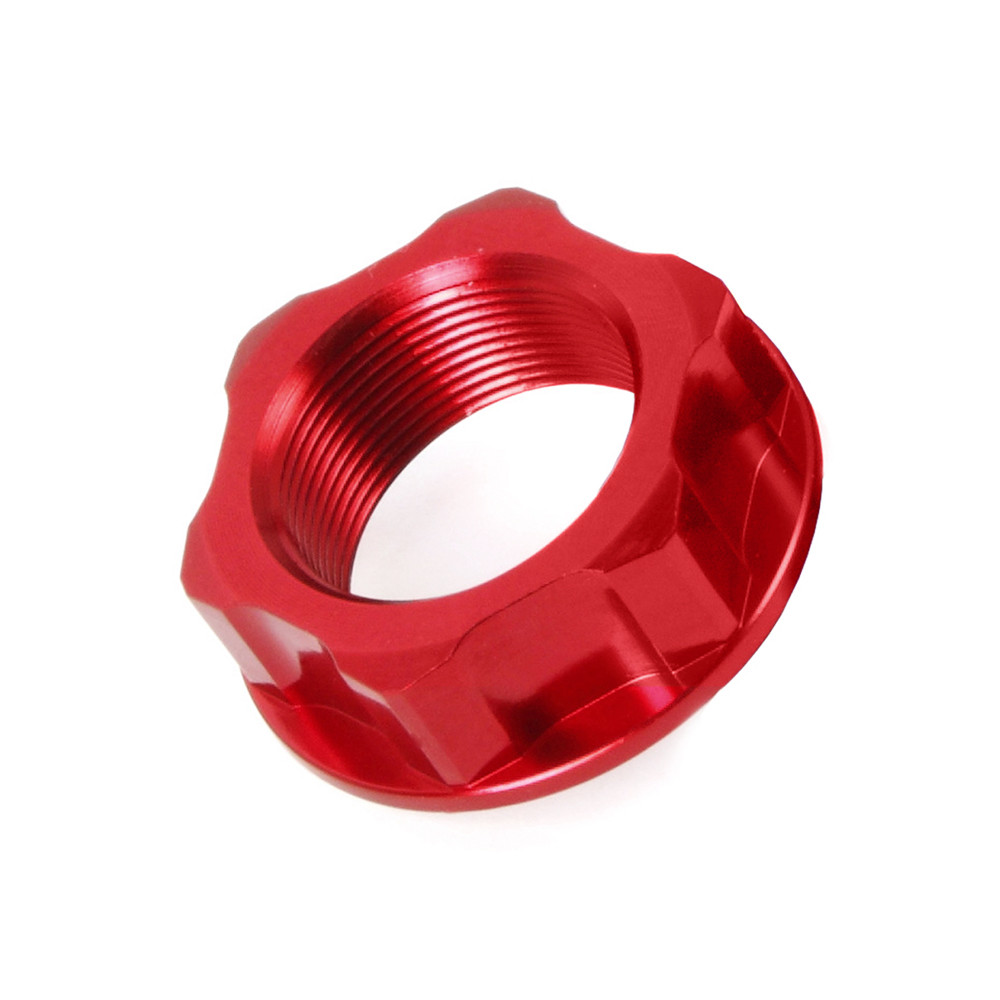 Porca do Eixo da Caixa de Direção Zeta para Suzuki RMZ250 04/06 DRZ400S/E 00/17 V-Strom 650 07/17 V-Strom 1000 02/17 Kawasaki KX125/250 04/08 KXF250 04/18 KXF450 06/18 KLX450R 08/09
