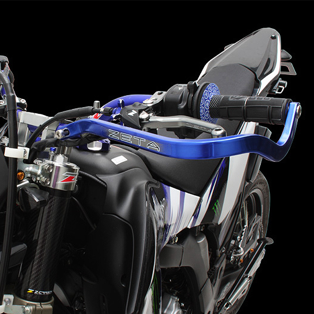 Protetor de Mão em Alumínio Zeta Completo para Guidão 22,2mm