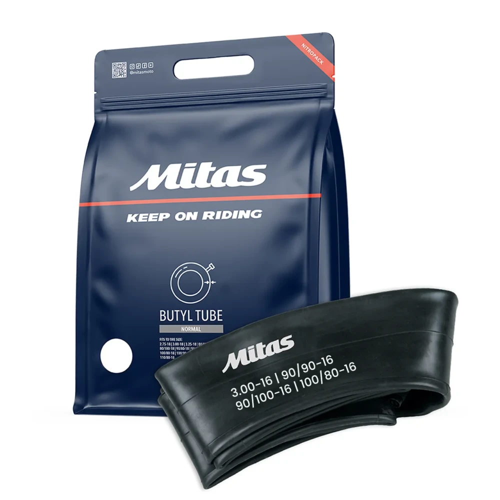 Câmara de Ar Mitas 2 mm 3.00-16 90/90-16 90/100-16 100/80-16