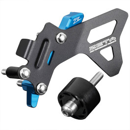 Protetor do Pinhão e Corrente com Rolete Zeta para Husqvarna TC/TE/TX250/300 17/18 TE250i/300i 18 FC250/350 16/18 FE/FX250/350 17/18