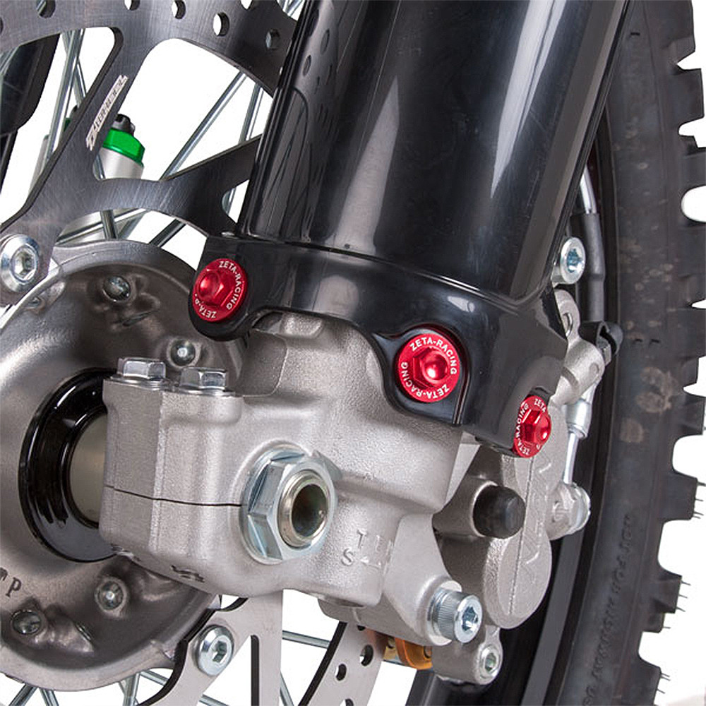 Kit Parafusos para Fixar o Protetor de Suspensão Dianteira Zeta para Honda CR85R 97/07 CRF150R 07/18