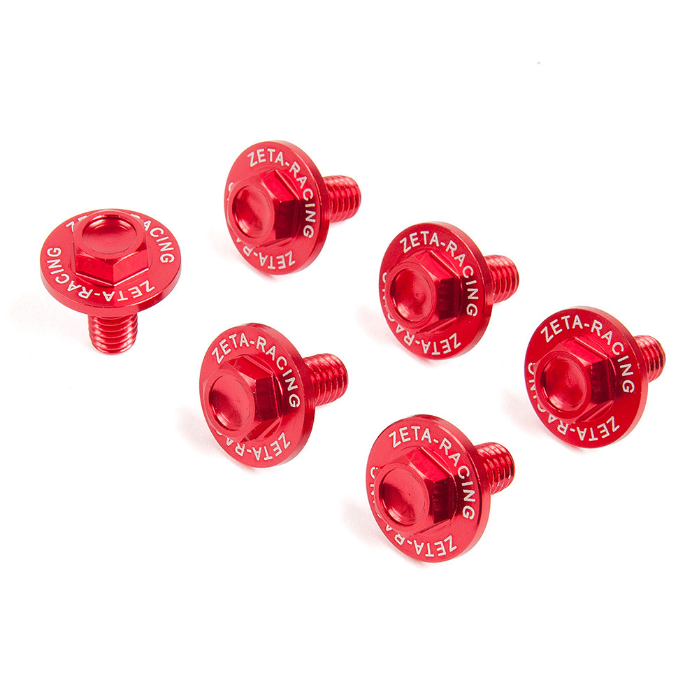 Kit Parafusos para Fixar o Protetor de Suspensão Dianteira Zeta para Kawasaki KX80/85 98/13 KX125/250 05/08 KXF250 05/18 KXF450 06/18 KLX450R 08/15 Suzuki RMZ250 05/06