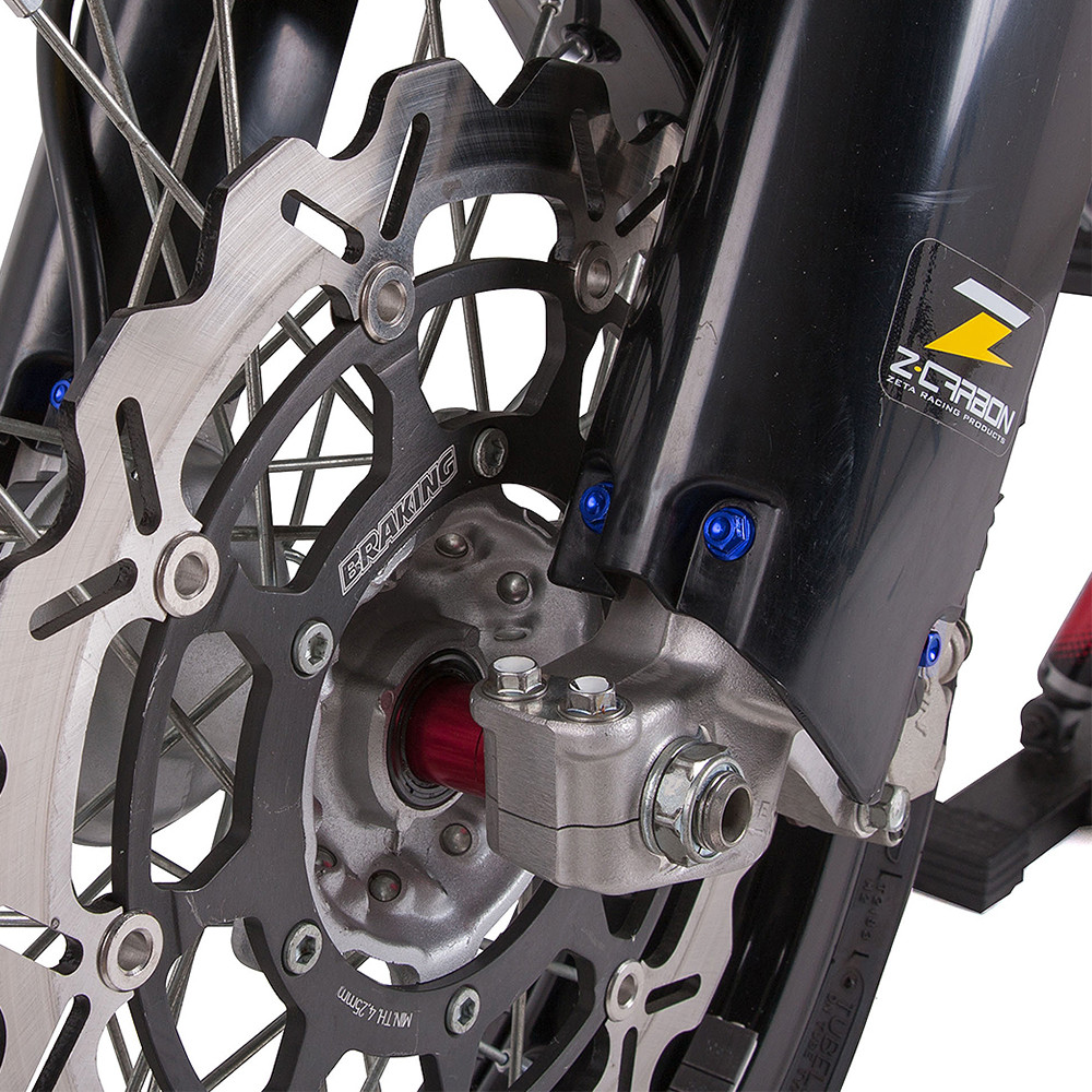 Kit Parafusos para Fixar o Protetor de Suspensão Dianteira Zeta para Yamaha YZ125/250 91/07 YZF250 01/07 YZF450 03/07 WRF250 01/18 WRF450 04/18