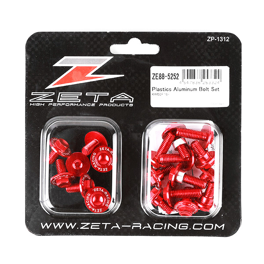 Kit Parafusos para Fixar Plásticos Zeta para Kawasaki KXF450 16/18