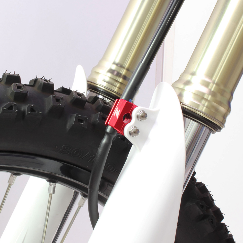 Suporte do Cabo de Freio Zeta para Honda CR125/250 04/07 CRF250R 04/17 CRF450R 04/18 CRFX250 04/17 CRFX450 04/17 Yamaha YZ125/250 09/18 YZF250 09/18 YZF450 09/18