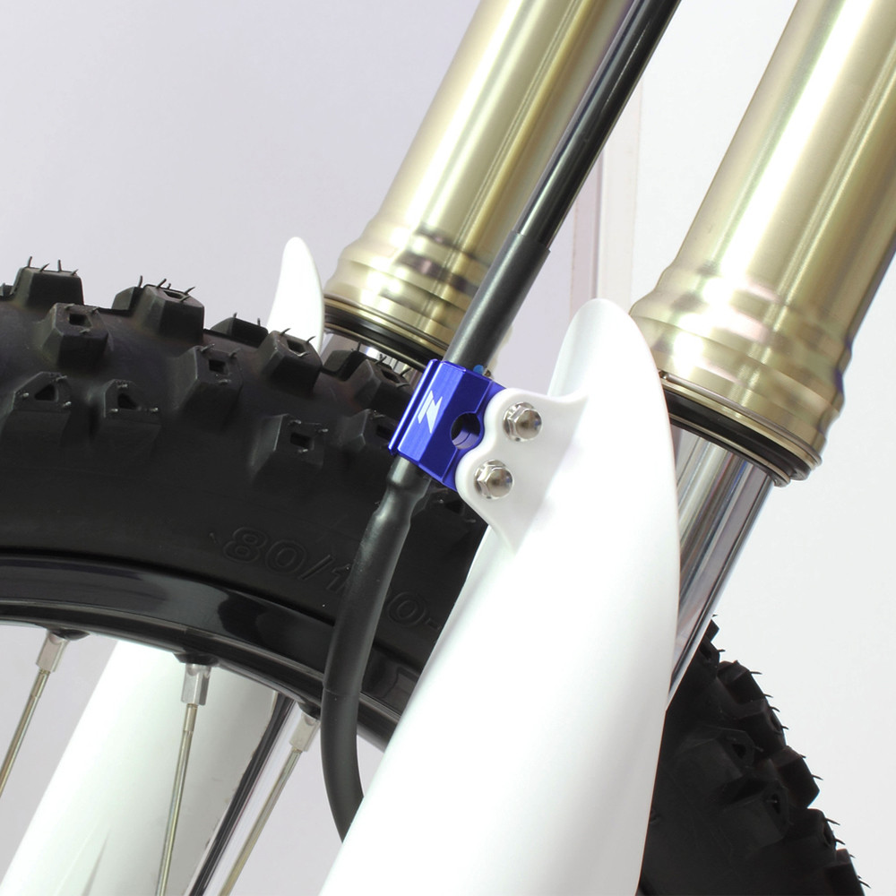 Suporte do Cabo de Freio Zeta para Honda CR125/250 04/07 CRF250R 04/17 CRF450R 04/18 CRFX250 04/17 CRFX450 04/17 Yamaha YZ125/250 09/18 YZF250 09/18 YZF450 09/18