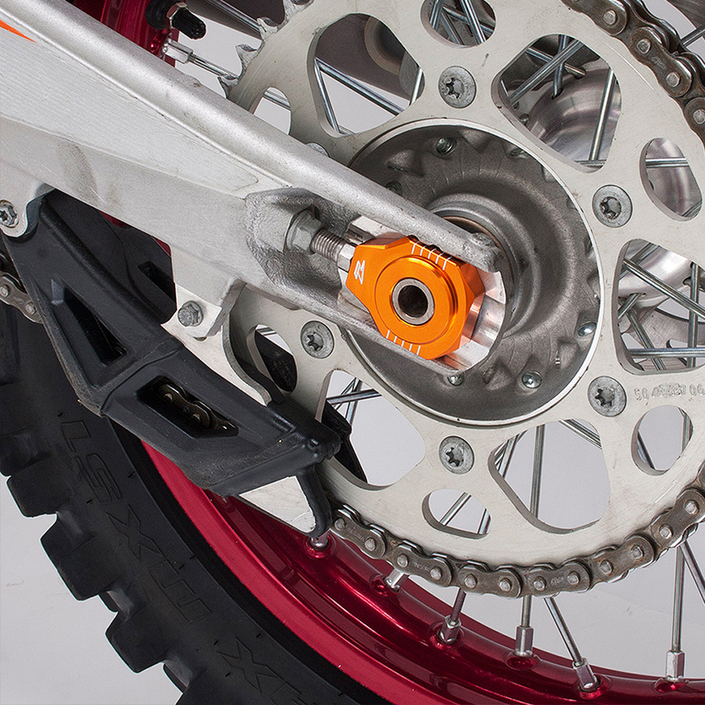 Guia Esticador de Corrente Zeta para KTM SX/SX-F -/12 SX85 03/15 EXC/XC-W/XCF-W 125-530 00/18