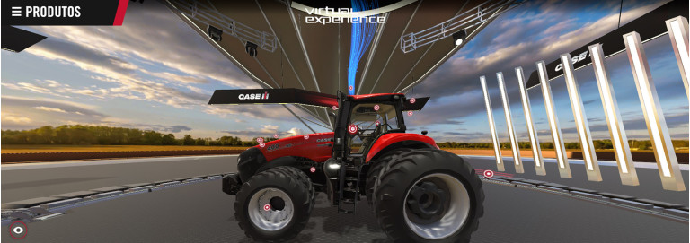 Ambiente 3D em tempo-real: conheça a Case IH Virtual Experience