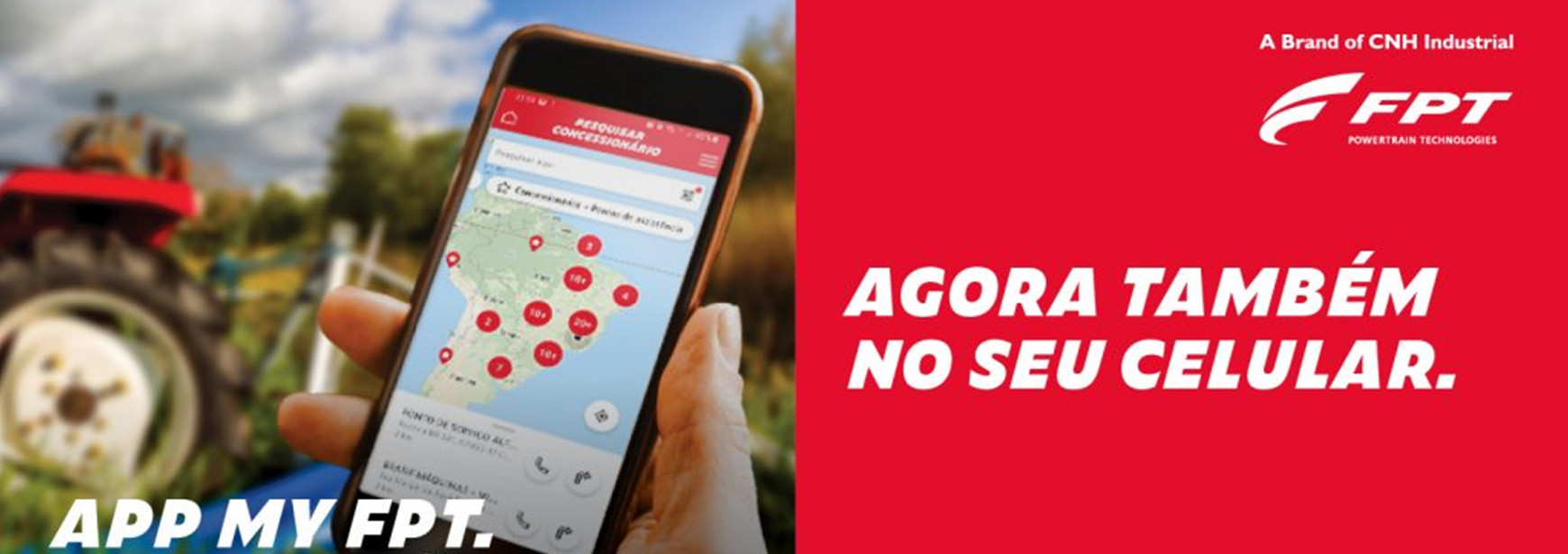 O App FPT conecta você ao seu motor