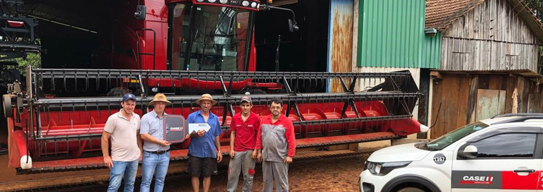 Entrega Axial-Flow 4130 em Bom Sucesso do Sul