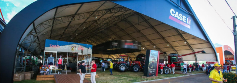 CASE e JMalucelli levam a força bruta das máquinas ao campo na Expodireto 2020 