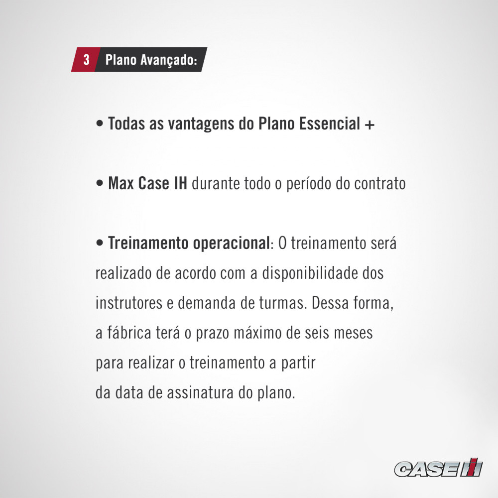 Plano de Manutenção