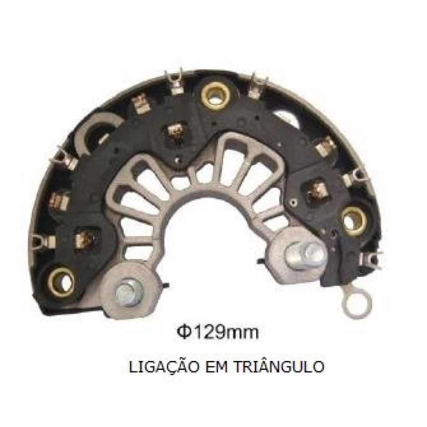 PLACA DIODO COMPATÍVEL BOSCH-6 ELETR BMW 320 325 Z3 150A IK3007