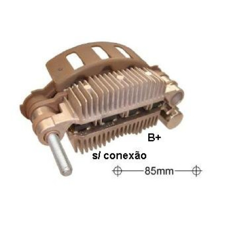 PLACA DIODO COMPATÍVEL MITSUBISHI-8 S/TRIODO CHRYSLER/DODGE IK3080