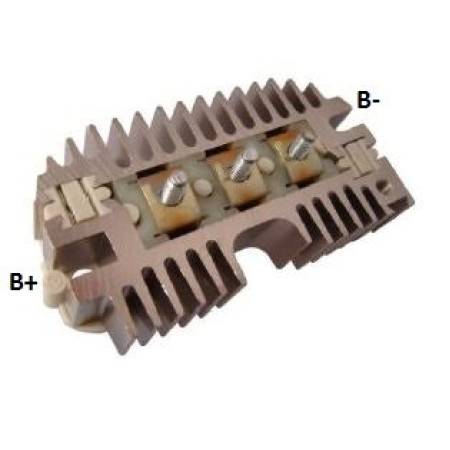 PLACA DIODO COMPATÍVEL DELCO-6 ANTIGO GMC/JEEP G1627 IK3627