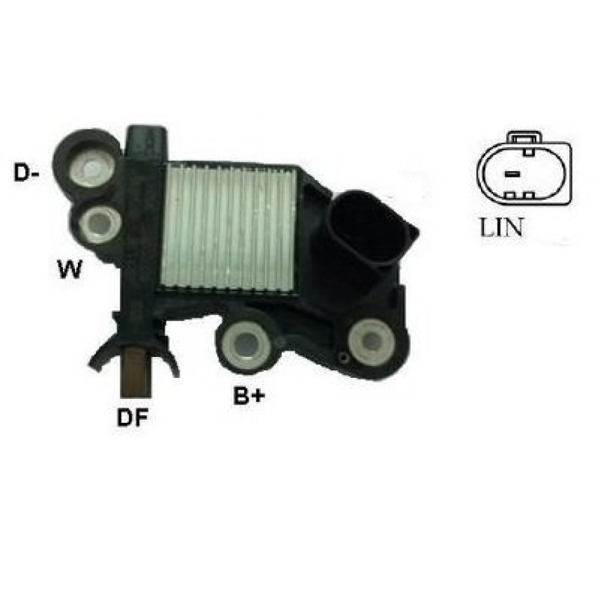 REGULADOR DE TENSÃO COMPATIVEL DELCO RVC 12/15,8V COBALT/SPIN/PRISMA 13 G941 IK5065 IK5065