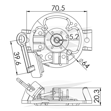 PORTA ESCOVA PARTIDA COMPATÍVEL VALEO JAC MOTORS *2 ESC UNF1295