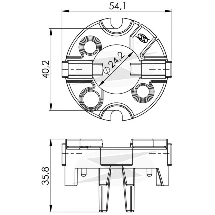 PORTA ESCOVA PARTIDA COMPATÍVEL MOTO YAMAHA YBR UNF9903