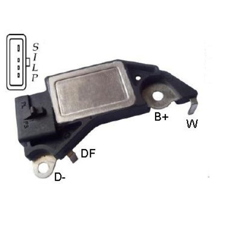 REGULADOR DE TENSÃO COMPATIVEL DELCO MONZA/OMEGA G410 IK558